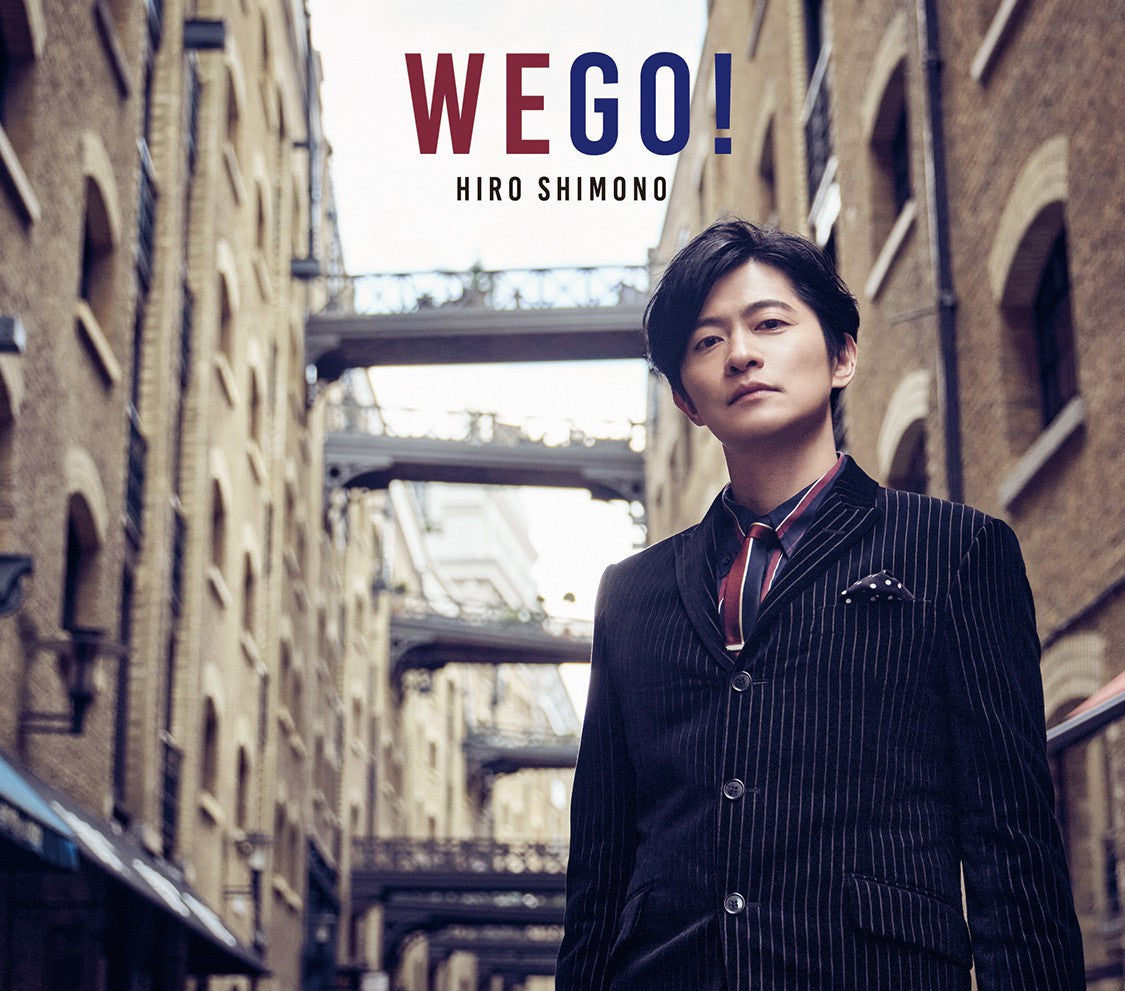 【canime limited version】Shimono Hiro 1st Album "WE GO!" (CD+DVD)